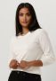 MINUS Dames Tops & T-shirts Mersin Knit Tee Gebroken Wit - Thumbnail 1