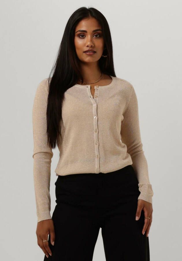 MINUS Dames Truien & Vesten New Laura Cardigan Goud