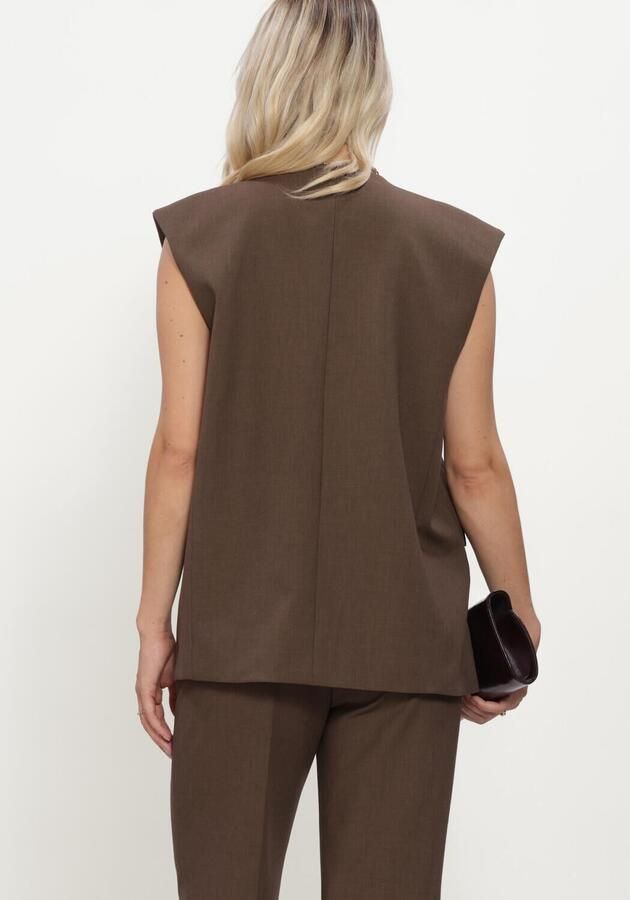 MINUS Dames Blazers Mswelma Vest Bruin - Foto 2