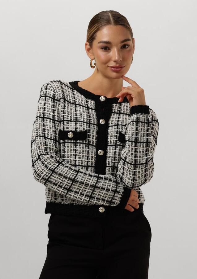 MINUS Dames Blazers Satina Knit Cardigan Zwart - Foto 4