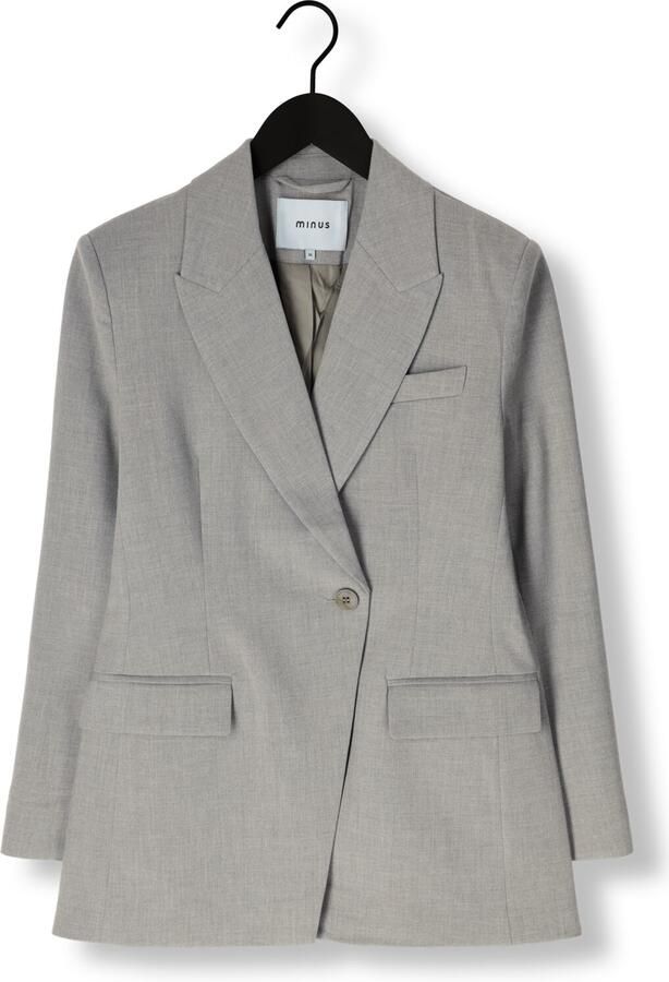 Minus Veelzijdige Welma Blazer voor Vrouwen Gray Dames - Foto 2
