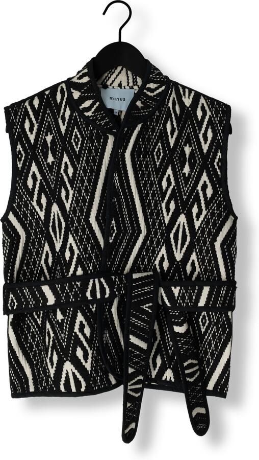 MINUS Dames Blazers Wendi Reversible Vest Zwart - Foto 3