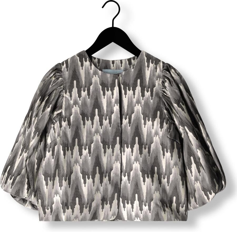 MINUS Dames Blouses Edda Short Jacket Grijs