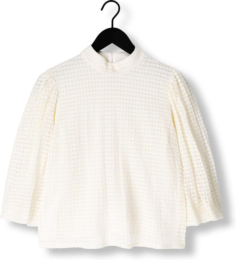 Minus Elegante Fiora Blouse voor Vrouwen Beige Dames - Foto 1