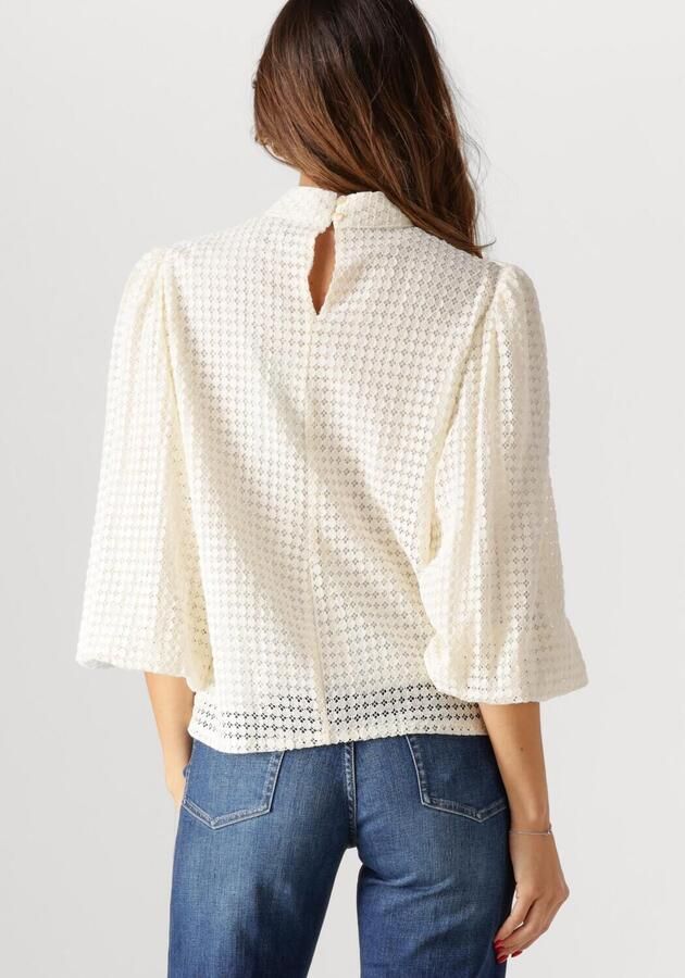 Minus Elegante Fiora Blouse voor Vrouwen Beige Dames - Foto 2