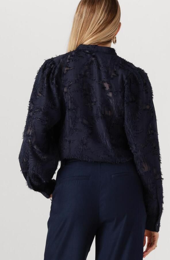 MINUS Dames Blouses Hollie Blouse Donkerblauw - Foto 3