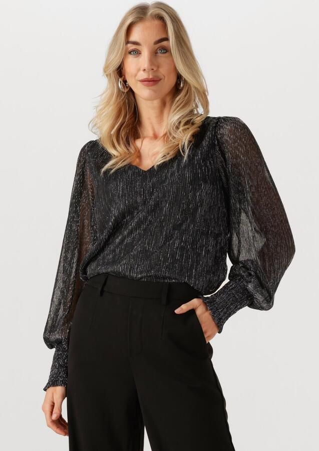 MINUS Dames Blouses Mavena Blouse Zwart - Foto 4