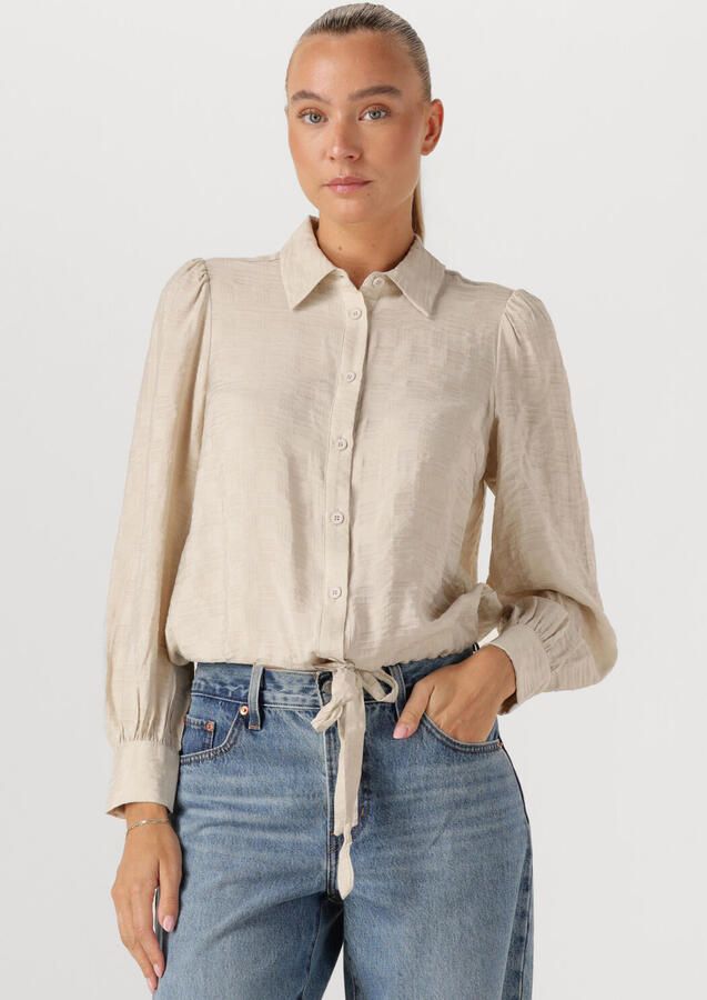 MINUS Dames Blouses Millene Shirt Beige - Foto 4