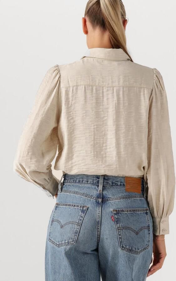 MINUS Dames Blouses Millene Shirt Beige - Foto 3