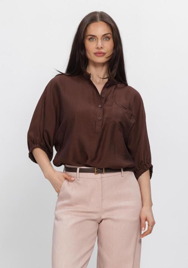MINUS Dames Blouses Msbarbara Blouse Bruin