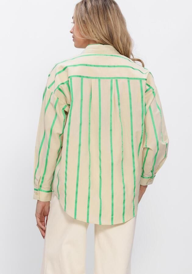 MINUS Dames Blouses Mseleni Oversize Shirt Beige - Foto 4