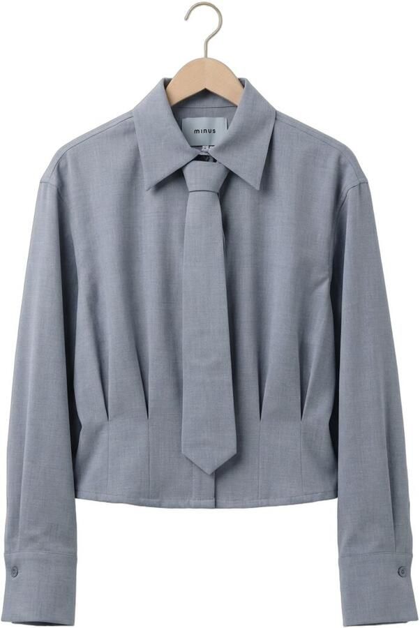 MINUS Dames Blouses Msemmely Shirt Lichtblauw - Foto 4
