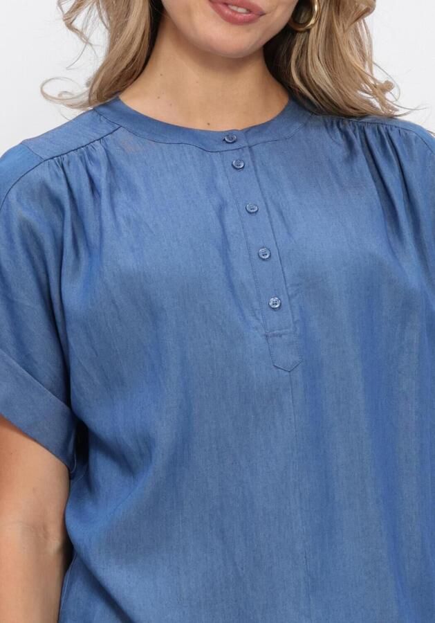 MINUS Dames Blouses Msmirja Blouse Blauw - Foto 4