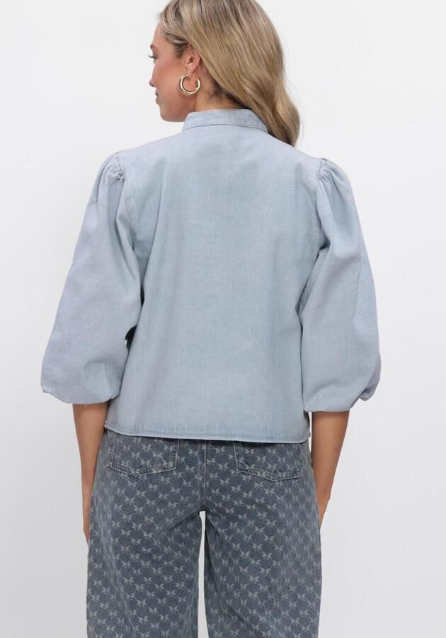 MINUS Dames Blouses Msnew Solene Denim Shirt Lichtblauw - Foto 3