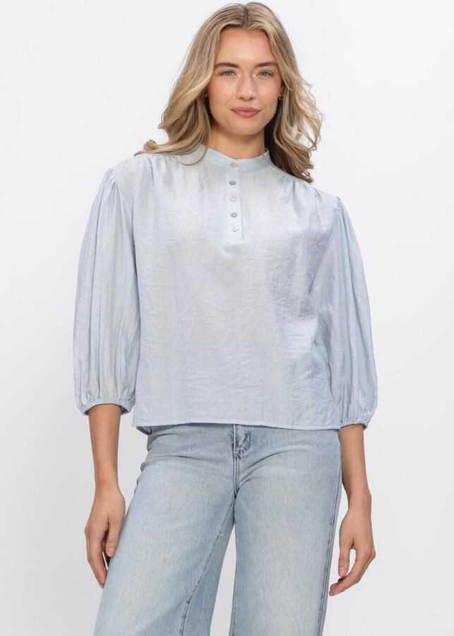MINUS Dames Blouses Msoriana Blouse Lichtblauw