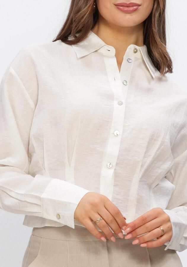 MINUS Dames Blouses Msoriana Shirt Gebroken Wit - Foto 3