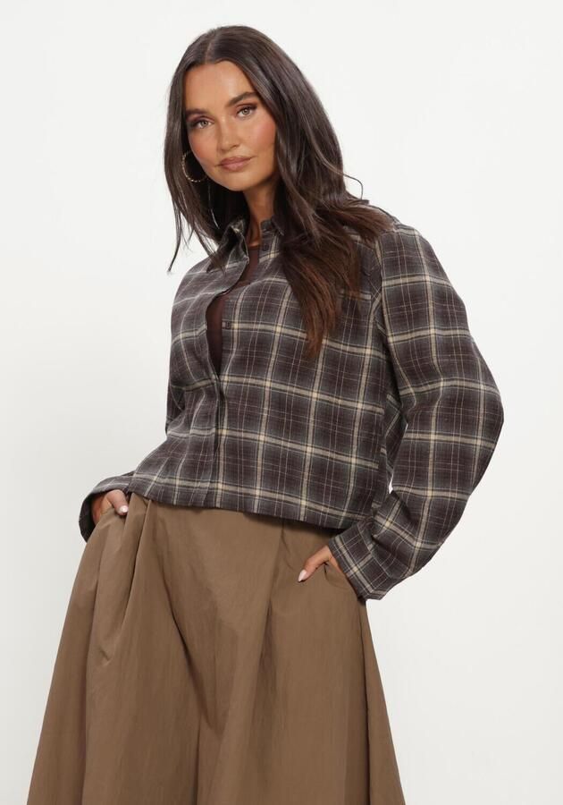 MINUS Dames Blouses Msregine Shirt Bruin