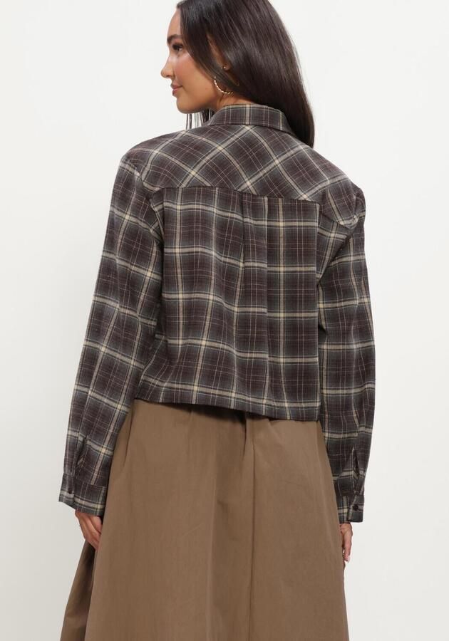 MINUS Dames Blouses Msregine Shirt Bruin - Foto 3
