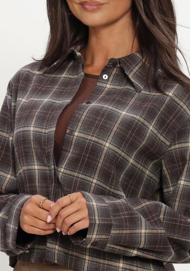 MINUS Dames Blouses Msregine Shirt Bruin - Foto 4