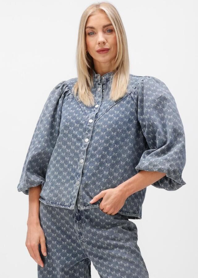 MINUS Dames Blouses Mssienne Shirt Blauw