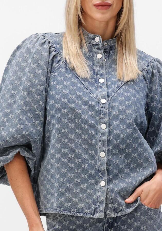 MINUS Dames Blouses Mssienne Shirt Blauw - Foto 3