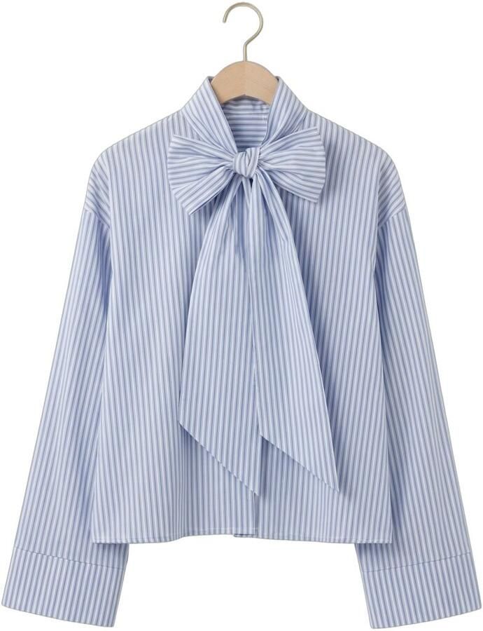 MINUS Dames Blouses Msskye Shirt Lichtblauw - Foto 2
