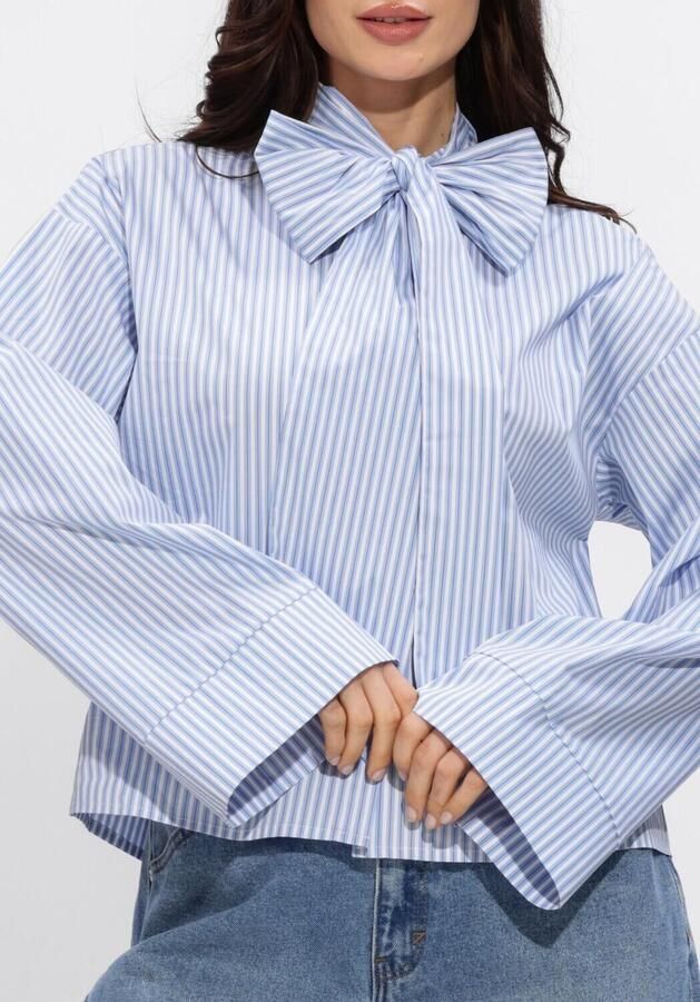 MINUS Dames Blouses Msskye Shirt Lichtblauw - Foto 4