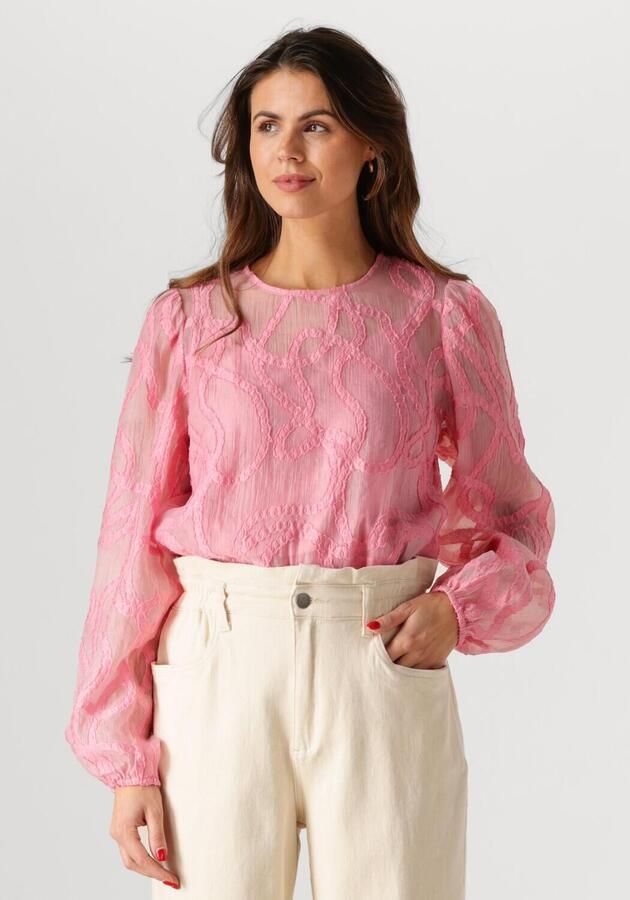 MINUS Dames Blouses Odine Blouse Roze - Foto 4