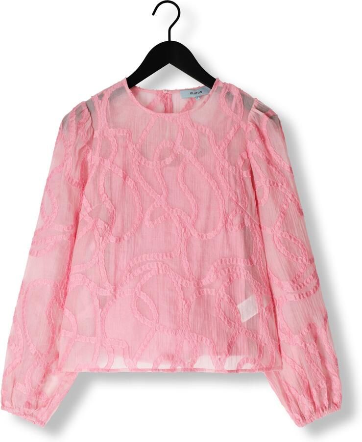 MINUS Dames Blouses Odine Blouse Roze