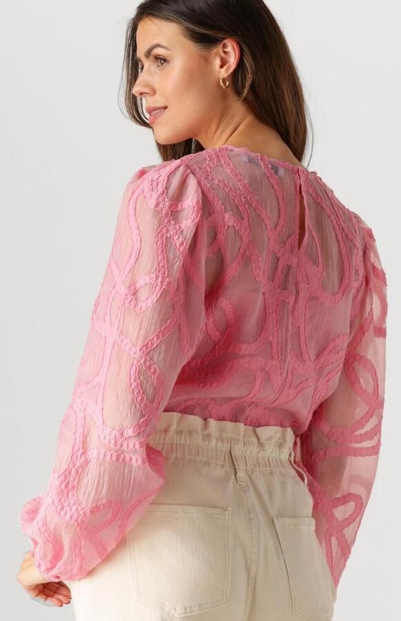 MINUS Dames Blouses Odine Blouse Roze - Foto 3