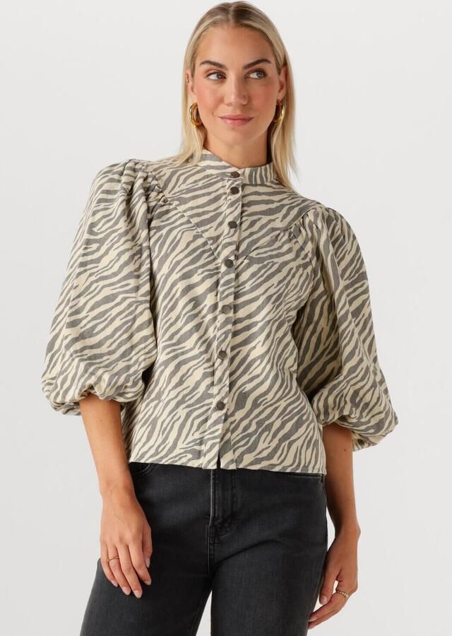 MINUS Dames Blouses Olenna Shirt Multi - Foto 4