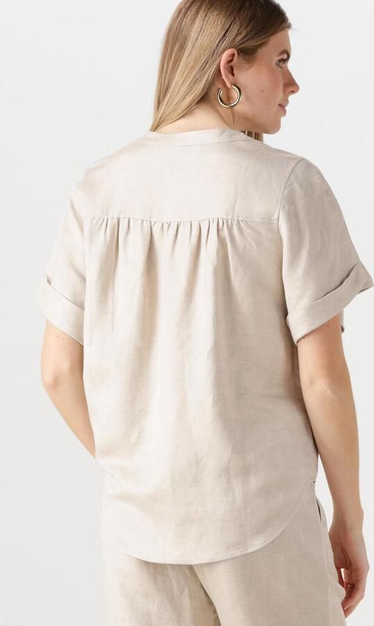 MINUS Dames Blouses Sabbi Linen Blouse Beige - Foto 3