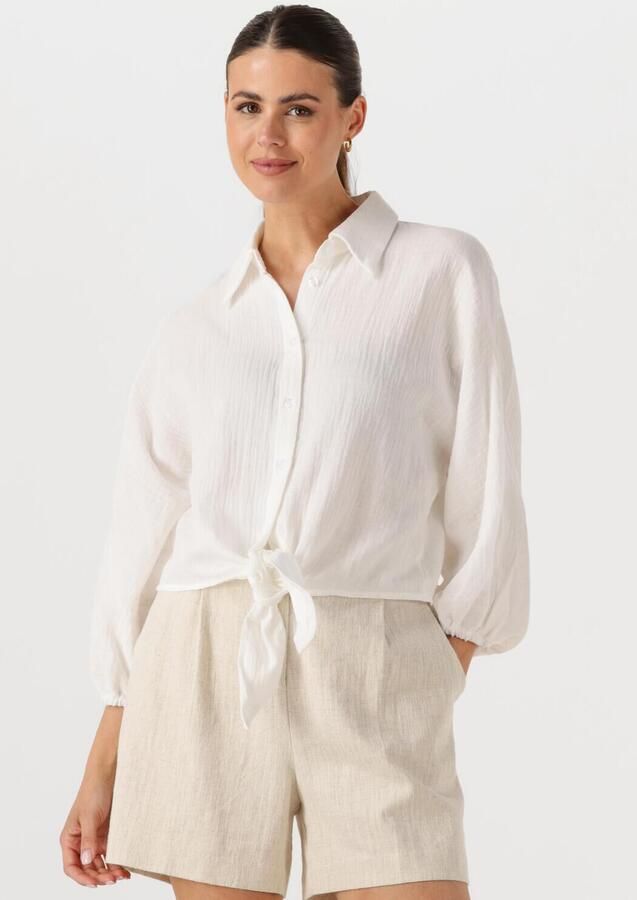 MINUS Dames Blouses Stina Shirt Wit - Foto 4