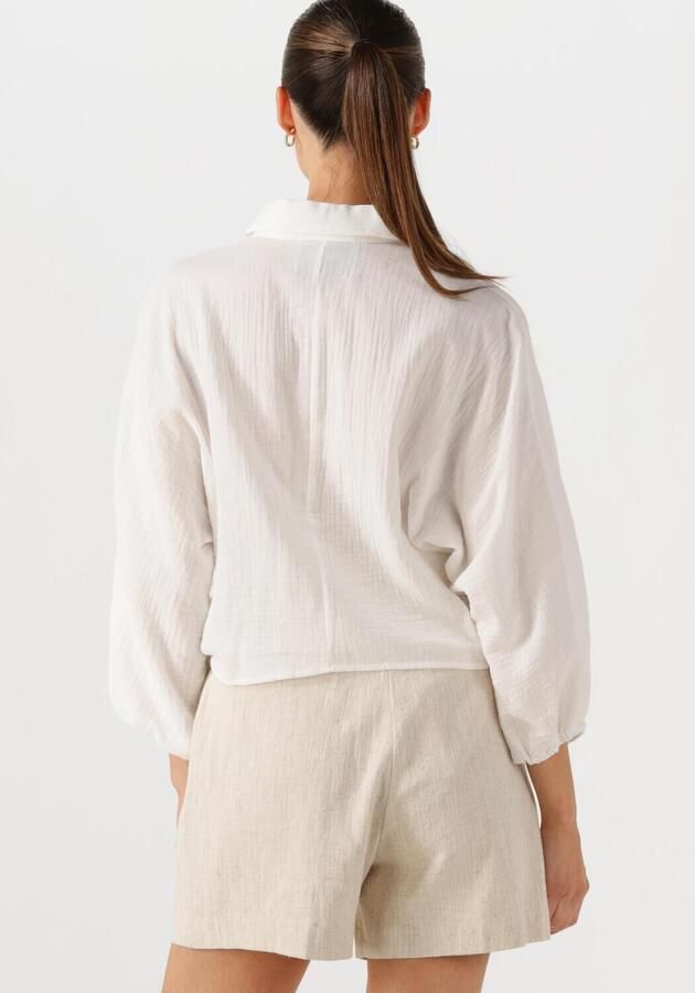 MINUS Dames Blouses Stina Shirt Wit - Foto 2