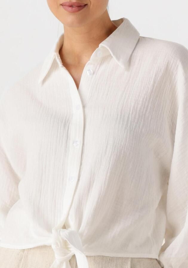 MINUS Dames Blouses Stina Shirt Wit - Foto 3