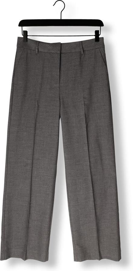 MINUS Dames Broeken Elvera Mid Waist Pant Donkergrijs - Foto 3
