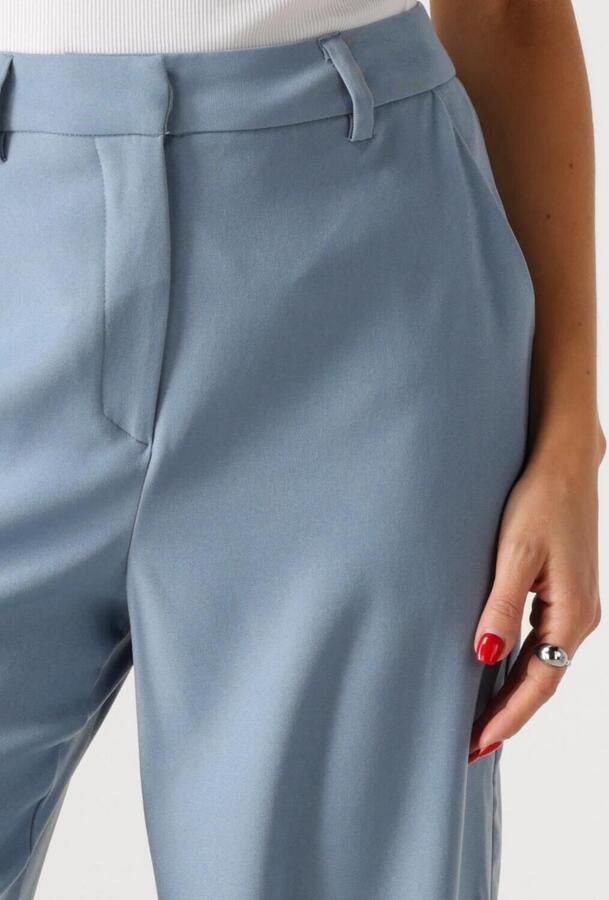 Minus Blauwe Straight Leg Broek voor Vrouwen Blue Dames - Foto 2