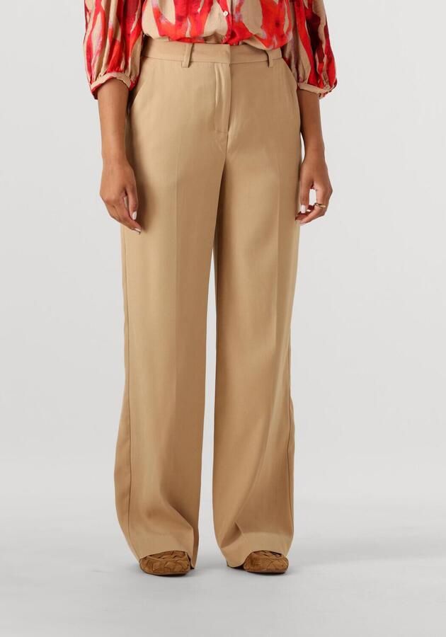 MINUS Dames Broeken Livina Straight Leg Pant Camel - Foto 4