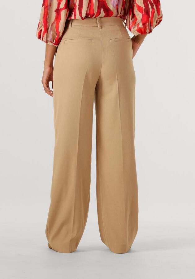 MINUS Dames Broeken Livina Straight Leg Pant Camel