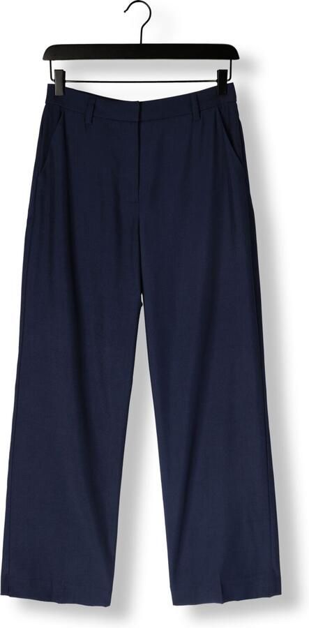 MINUS Dames Broeken Livina Straight Leg Pant Donkerblauw - Foto 3