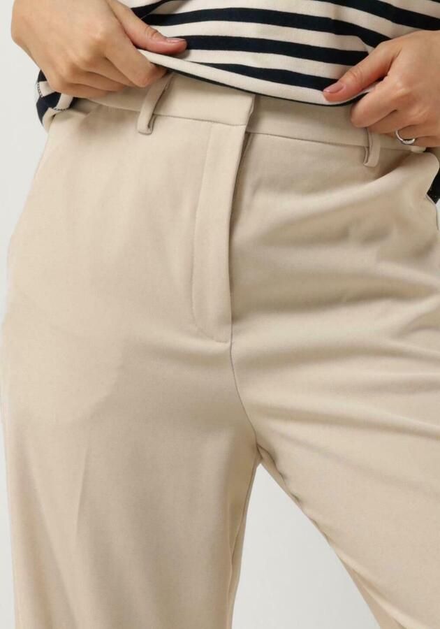 MINUS Dames Broeken Livina Straight Leg Pant Ecru - Foto 2