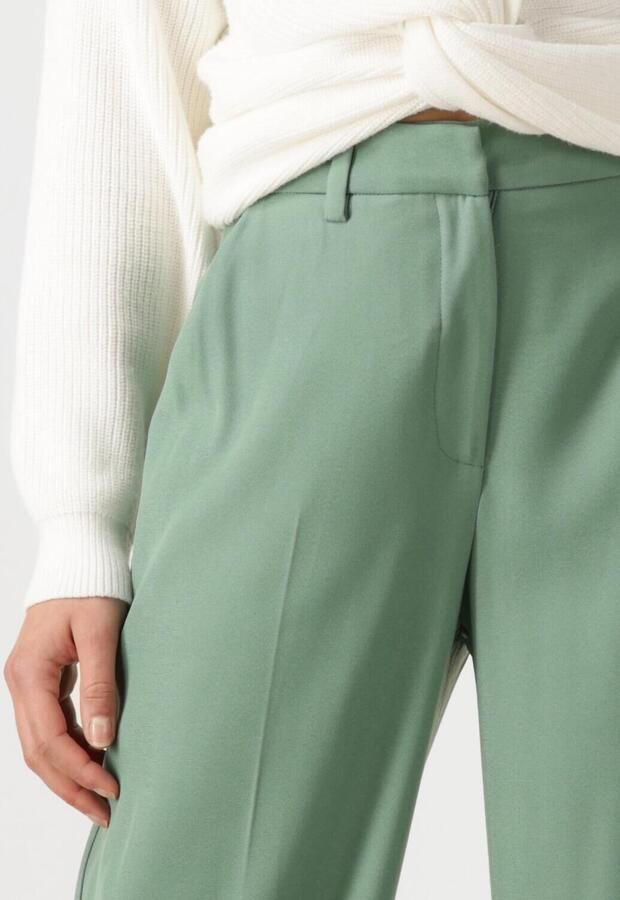 MINUS Dames Broeken Livina Straight Leg Pant Groen - Foto 2