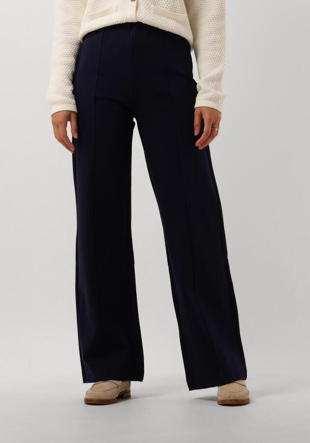 Minus Wide Leg Pant Marcia Stijlvol Donkerblauw Blue Dames - Foto 3