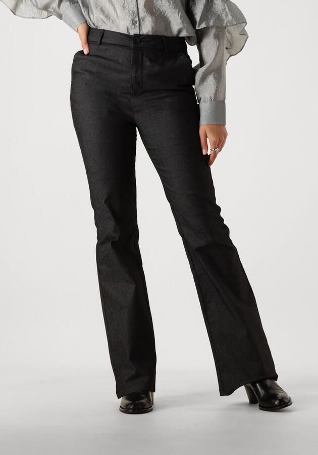MINUS Dames Broeken Mscarma Flared Denim Jeans Zwart - Foto 3