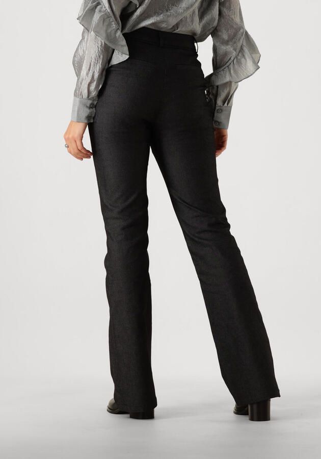 MINUS Dames Broeken Mscarma Flared Denim Jeans Zwart