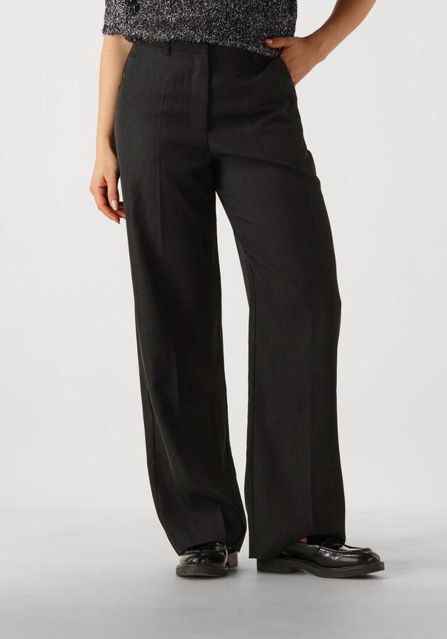 MINUS Dames Broeken Mslivina Straight Leg Pant Zwart