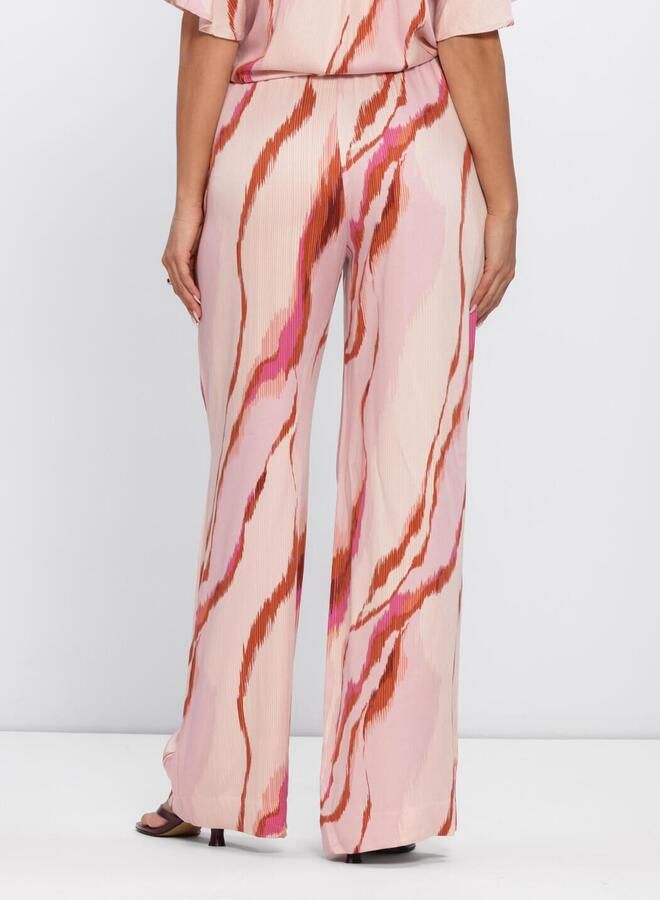 MINUS Dames Broeken Msluana Mid Waist Pant Roze - Foto 2