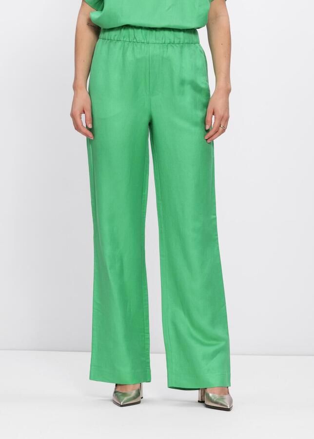 MINUS Dames Broeken Mssabbi Linen Pant Groen