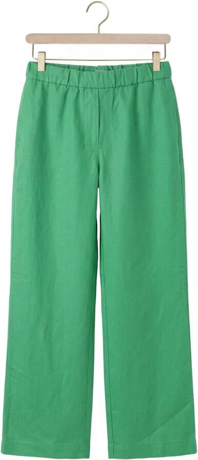 MINUS Dames Broeken Mssabbi Linen Pant Groen - Foto 4