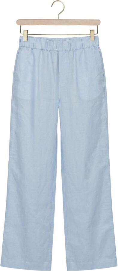 MINUS Dames Broeken Mssabbi Linen Pant Lichtblauw - Foto 4